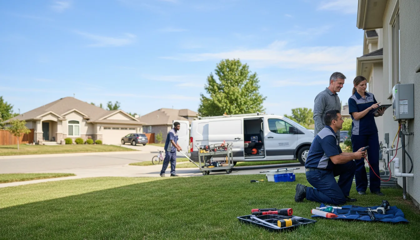 Tankless water heater service in Jonesboro, IN
